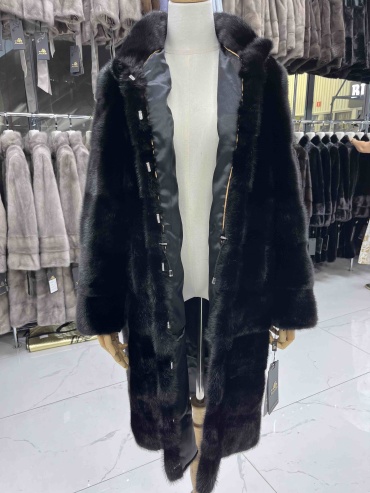 Шуба Mirabelle черный