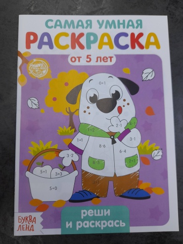 Раскраска "реши и раскрась"