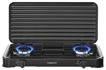 Настольная плита SOKANY SK-6002 белый, черный