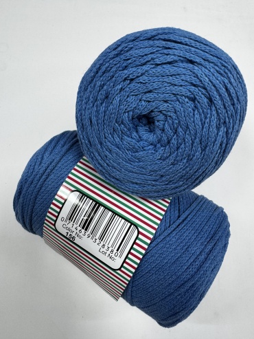 Моток Macrame SpagoYarn , 156, голубой
