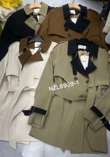 Тренчкот Nur Style коричневый