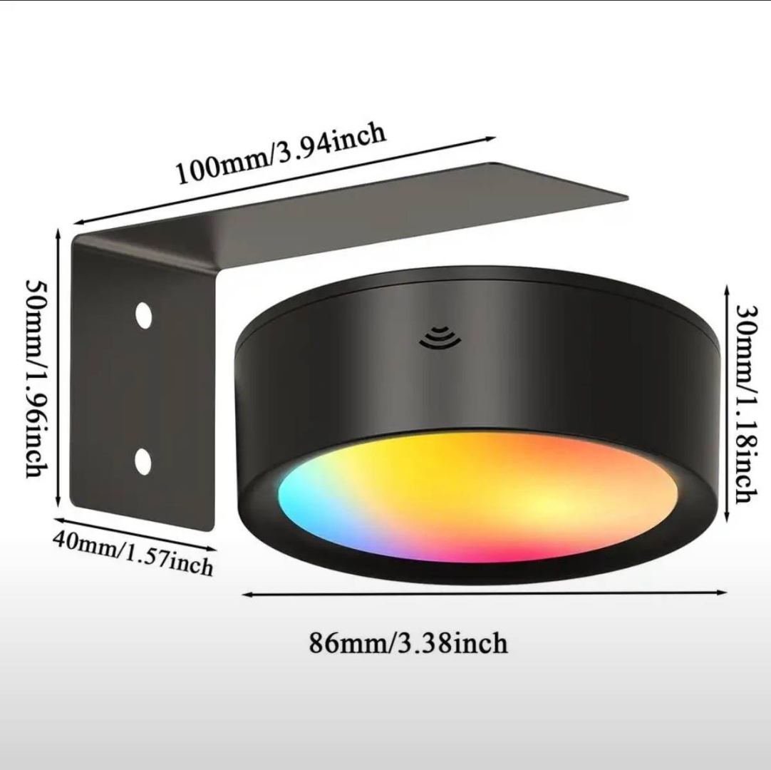 Wireless RGB Rechargeable Lights