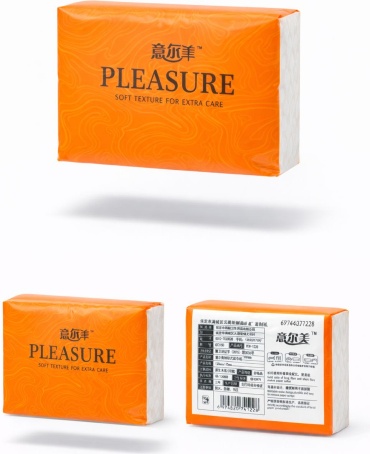 Бумажные салфетки Pleasure 1 шт