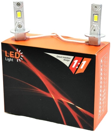 LED Sapaly Led светодиодная H3, 2 шт
