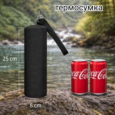 Термосумка ViaNova VN 85 1 л черный