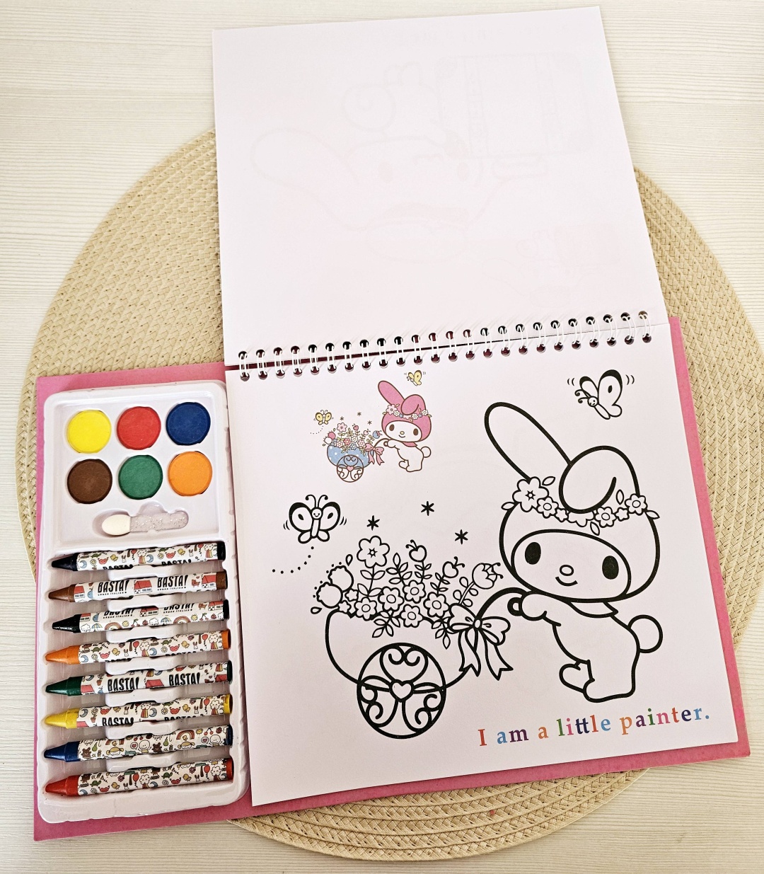 Раскраска My Melody