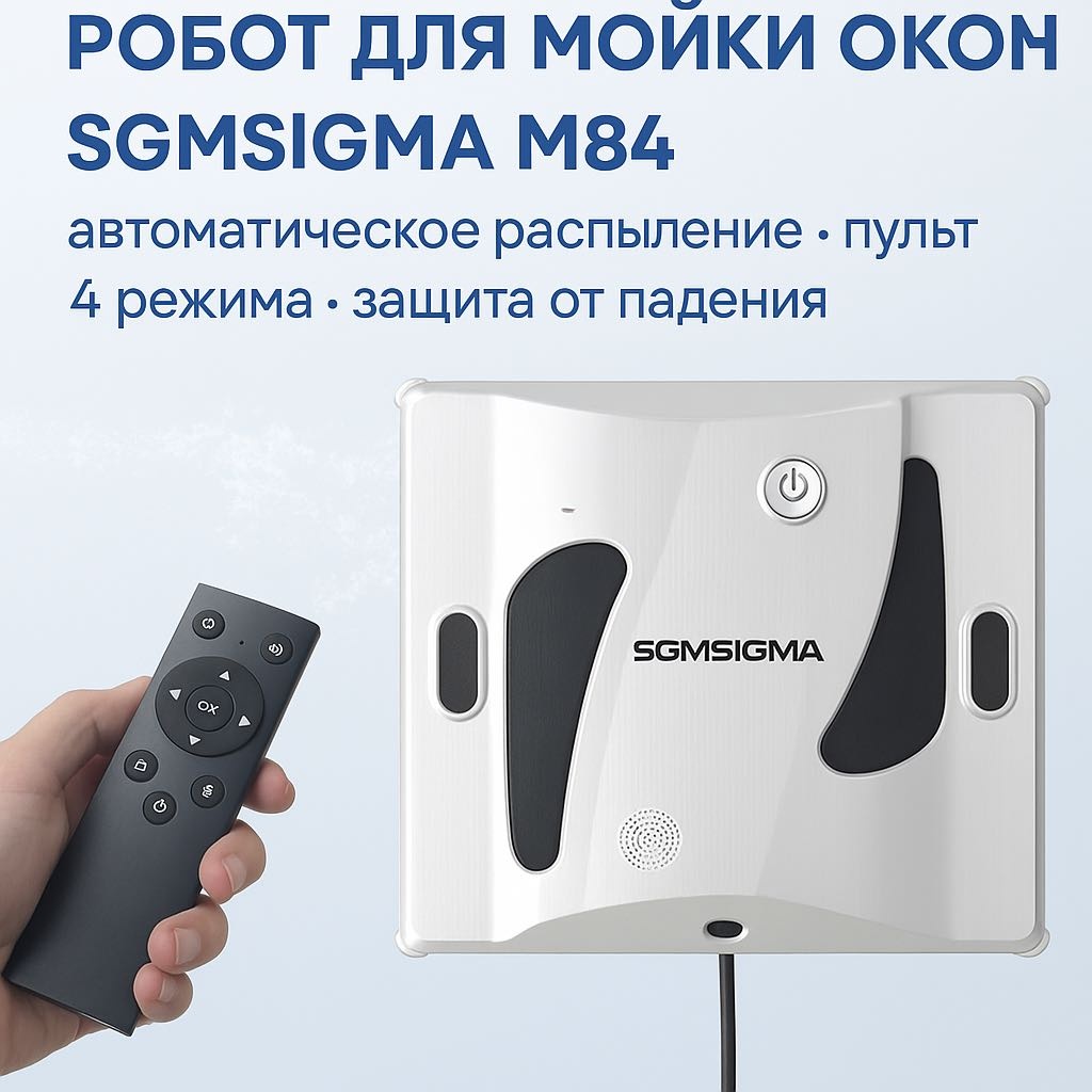 Стеклоочиститель SGMSIGMA M84 серый