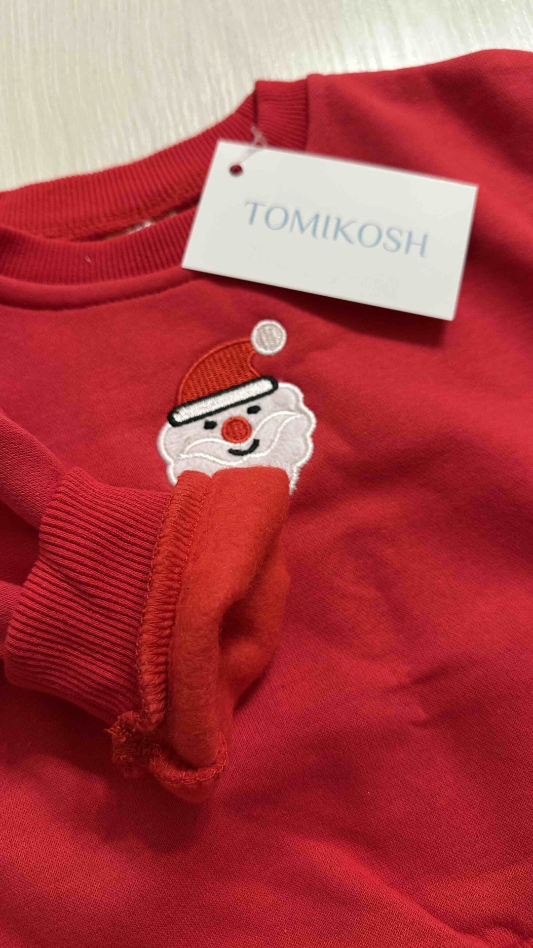 Свитшот TOMIKOSH красный
