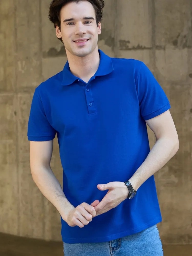 синий