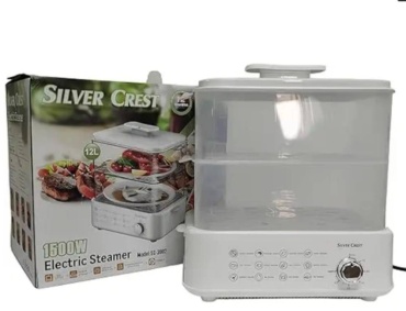 Пароварка Silver Crest SC-3002 12 л. белый