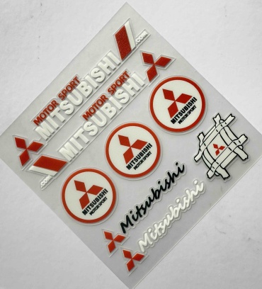 Набор наклеек Mitsubishi Motorsport