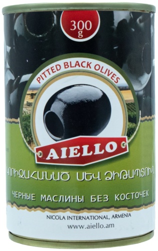 Aiello маслины без косточки 300 г