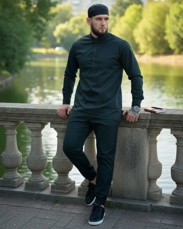 Национальный костюм Habib collection зеленый
