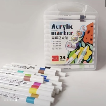 Acrylic Marker 3303-24 24цв