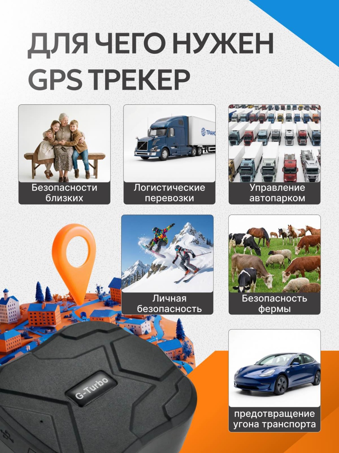 G-Turbo TK905B-4G GPS