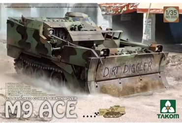 U.S. Armored combat earthmover, M9 ACE