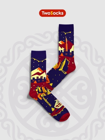 Носки TwoSocks 1 пара мультиколор 38-42