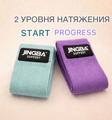 Фитнес-резинка Solomon's Way 2FBR 2 шт 30 кг