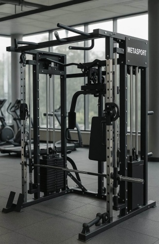 Силовой комплекс Metasport 2025 PRO силовой комплекс / Smith machine / кроссовер / тренажер 3 в 1