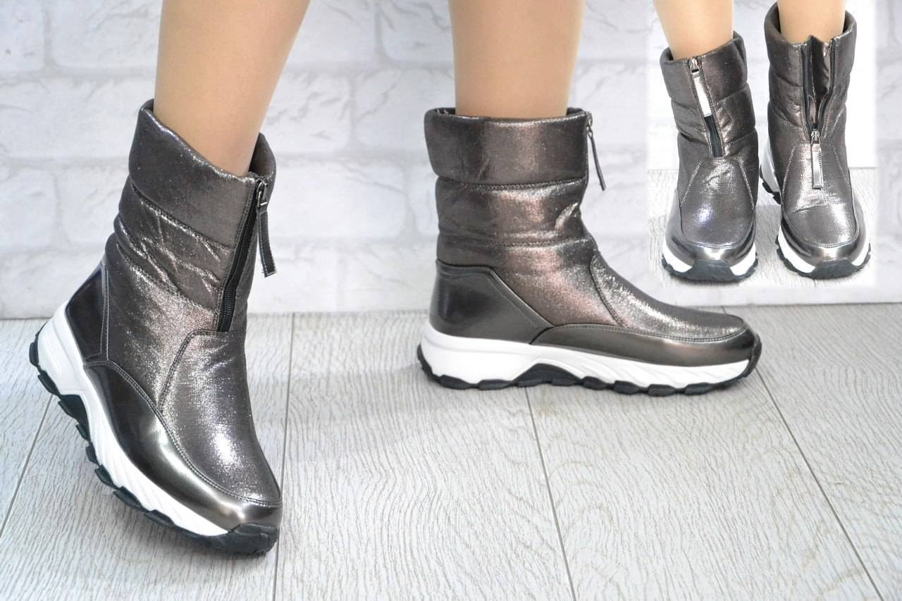 Дутики GLAMOUR бронзовый