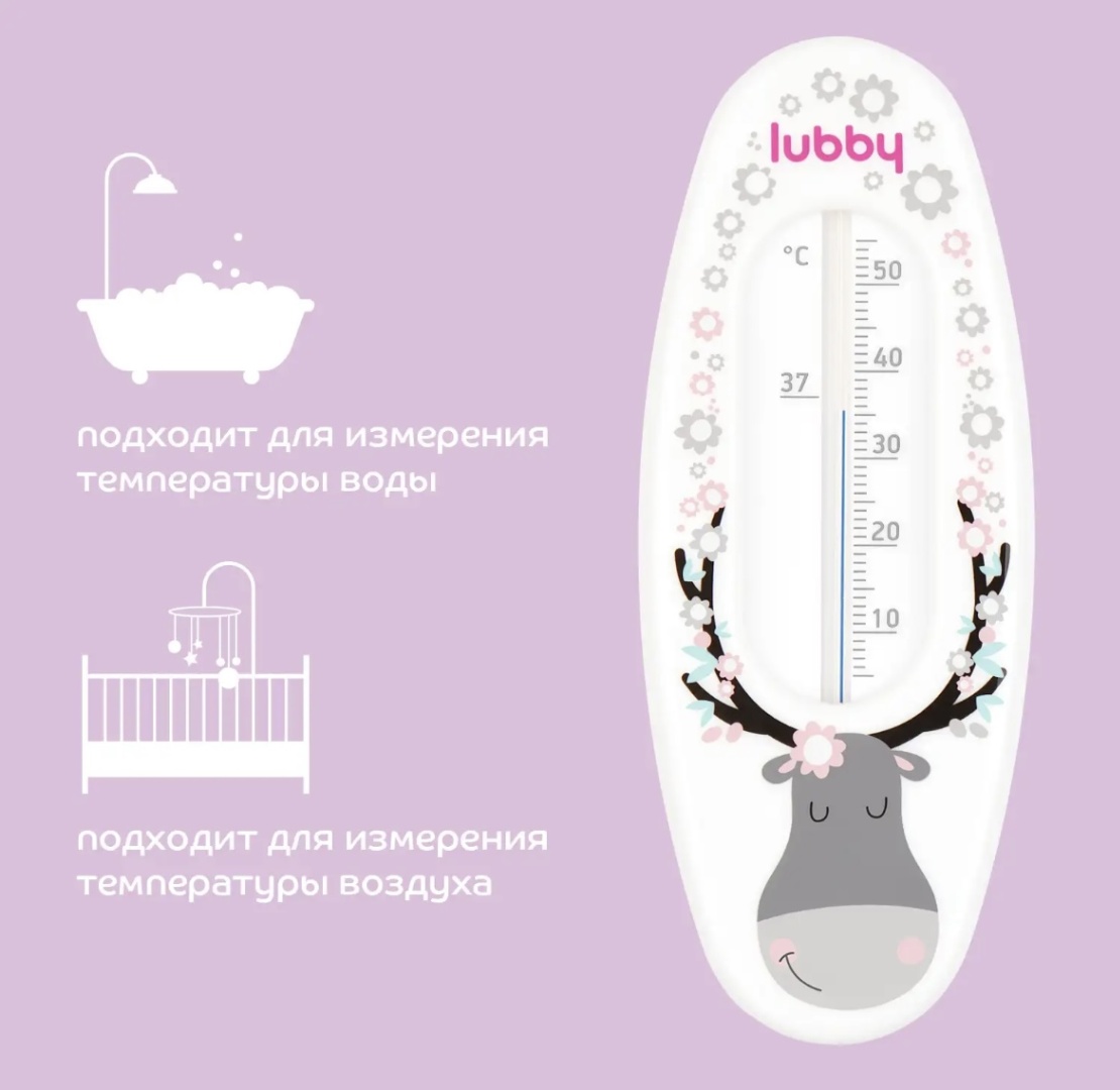 Термометр безртутный Lubby 15841