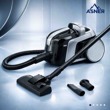 Пылесос ASNER MRG 088 черный, серый