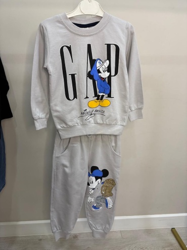 Комплект Mickey Mouse серый