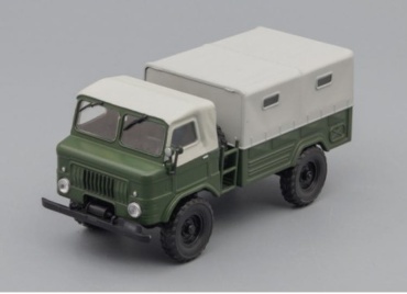 Автолегенды СССР №109 ГАЗ-62 1959—1962 гг. темно-зеленый