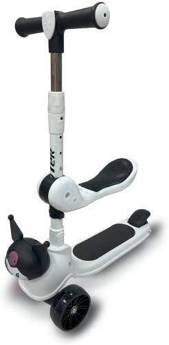 SCOOTER Kuromi белый-черный
