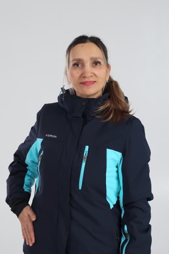 Костюм KEROM 7306 бирюзовый, синий 42