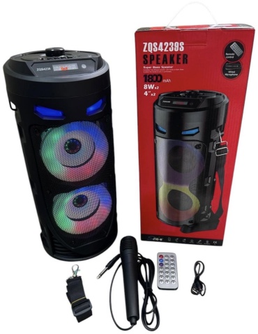 Портативная колонка Kronex ZQS-4239s черный