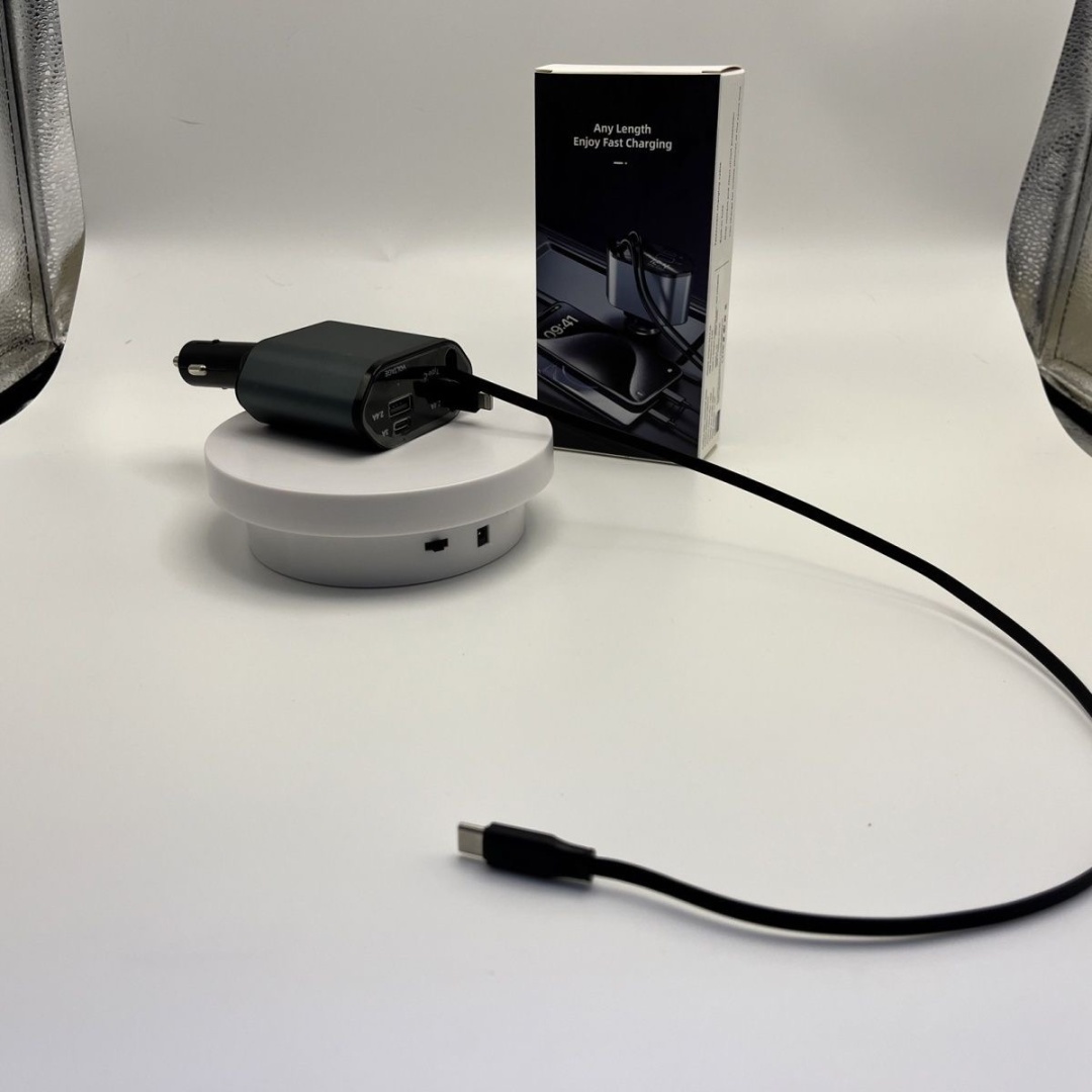 Зарядное устройство Универсальный USB Type-C, USB серый