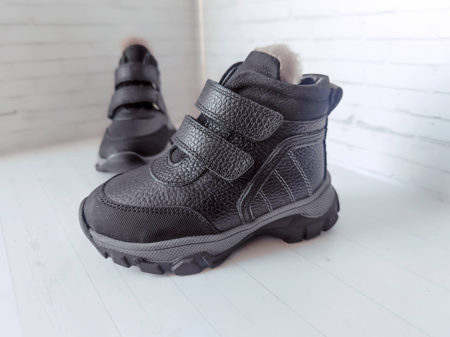 Ботинки Toddler черный