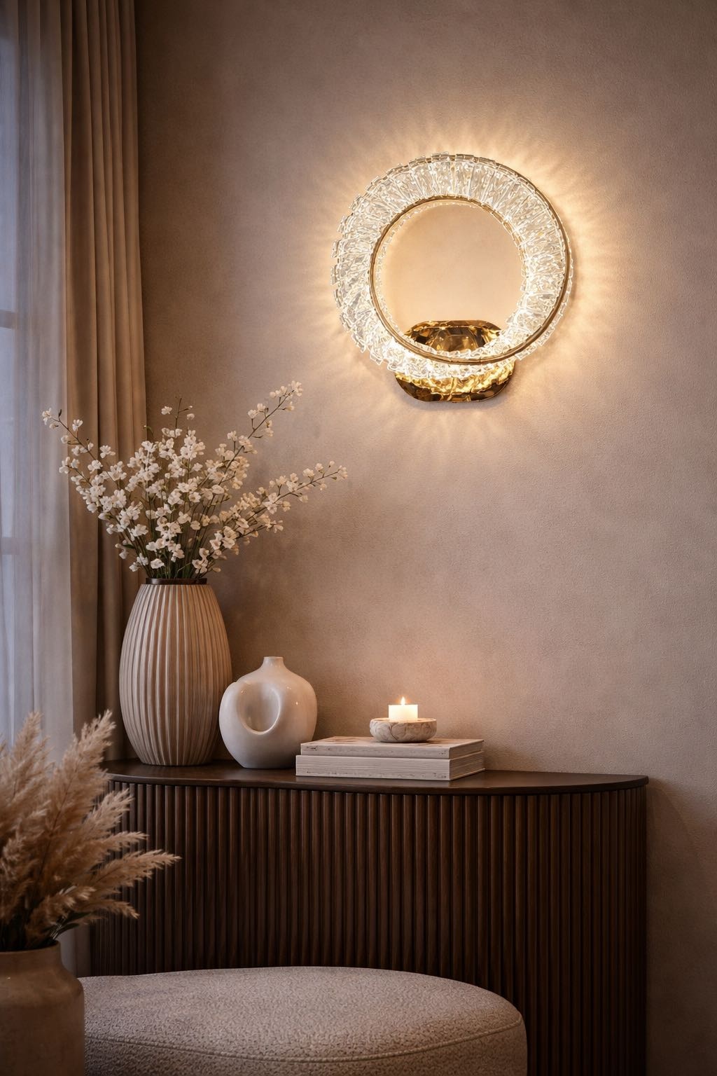 Бра настенный Werline LED, латунь