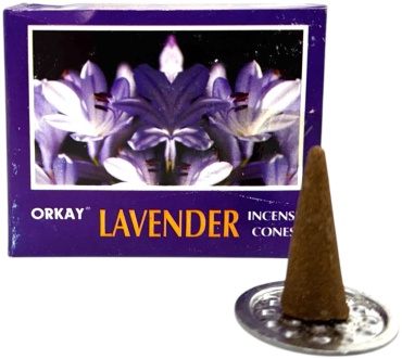 ORKAY благовония конусные Lavander 12 шт