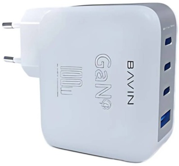 Зарядное устройство BAVIN PC918Y USB Type-C, USB белый