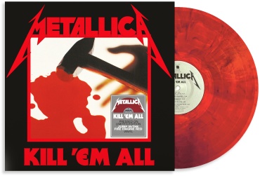 Пластинка Metallica Kill 'Em All (Red - Jump In The Fire Engine Red Vinyl) LP