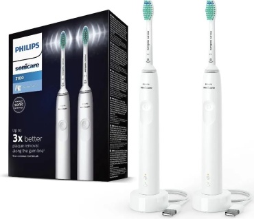 Philips звуковая щетка HX3675/13 щетина средняя белый