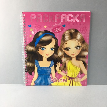 Раскраска Топ Модель