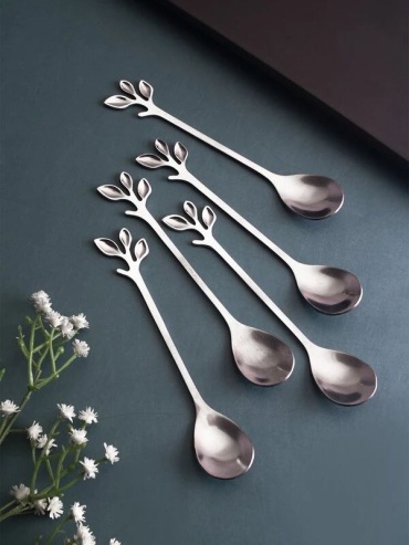 Ложка 6 шт, серебристый Ложки