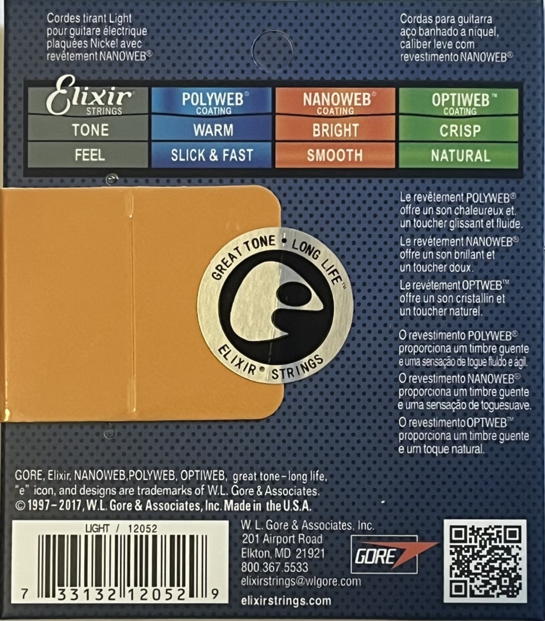 Струны Струны на гитару Elixir 10-46