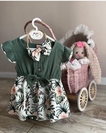 Боди 24kids зеленый