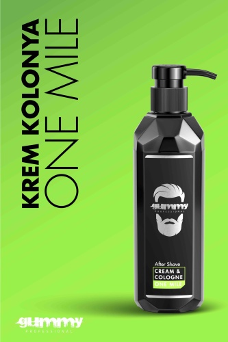Gummy Professional After Shave Cream Cologne One Mile крем-одеколон после бритья 400 мл