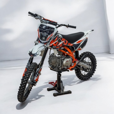 Мотоцикл KAYO TT125 EM оранжевый