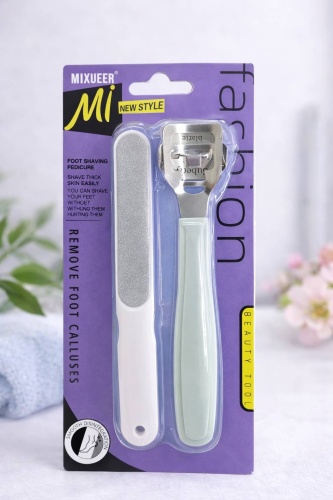 Mixueer терка педикюрная, пемза для ног, педикюрная пилка 80-120 2 шт