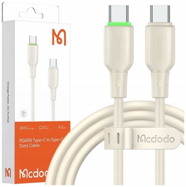 Кабель Mcdodo USB Type-A (M), USB Type-B (M), 1.2 м, белый