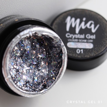 Mia гель для дизайна Crystal gel 01 5 мл