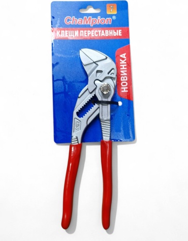 Клещи переставные Champion Клещ 7, 180 мм