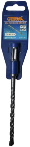Бур SDS-plus GERMA 8989, 8х160 мм, 1 шт