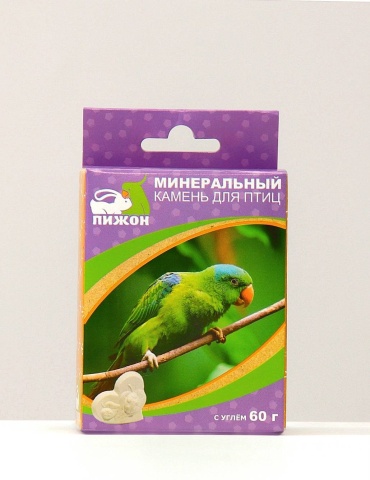 Лакомство Пижон минеральный камень Сердце 60 г